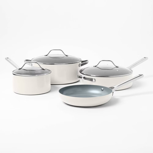 7pc nonstick ceramic coated - 7pc,