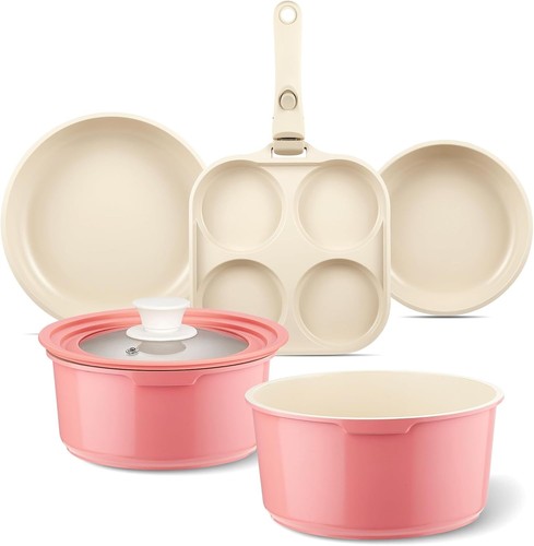 Ceramic pots and pans - ceramic, set