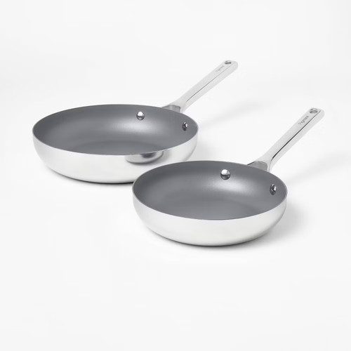 2pc stainless steel - stainless,